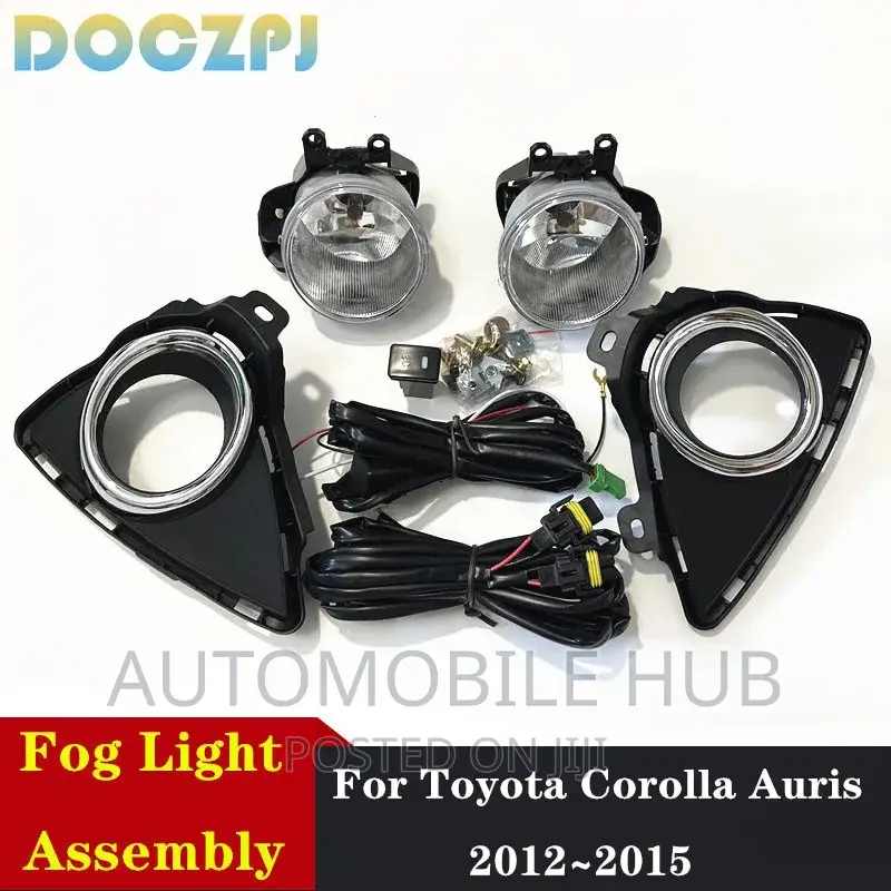 Toyota Auris Foglights and Foglights Covers 2012 2013 2014