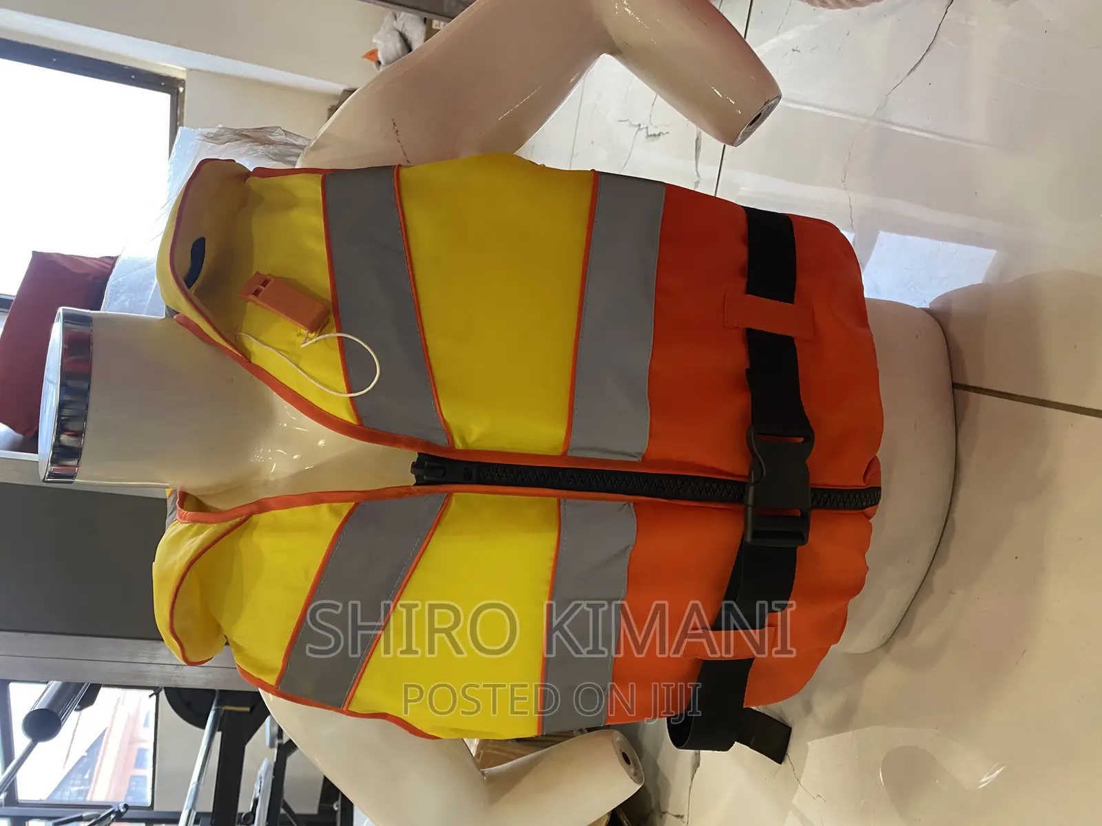 Quality Life Jacket With a Whistle