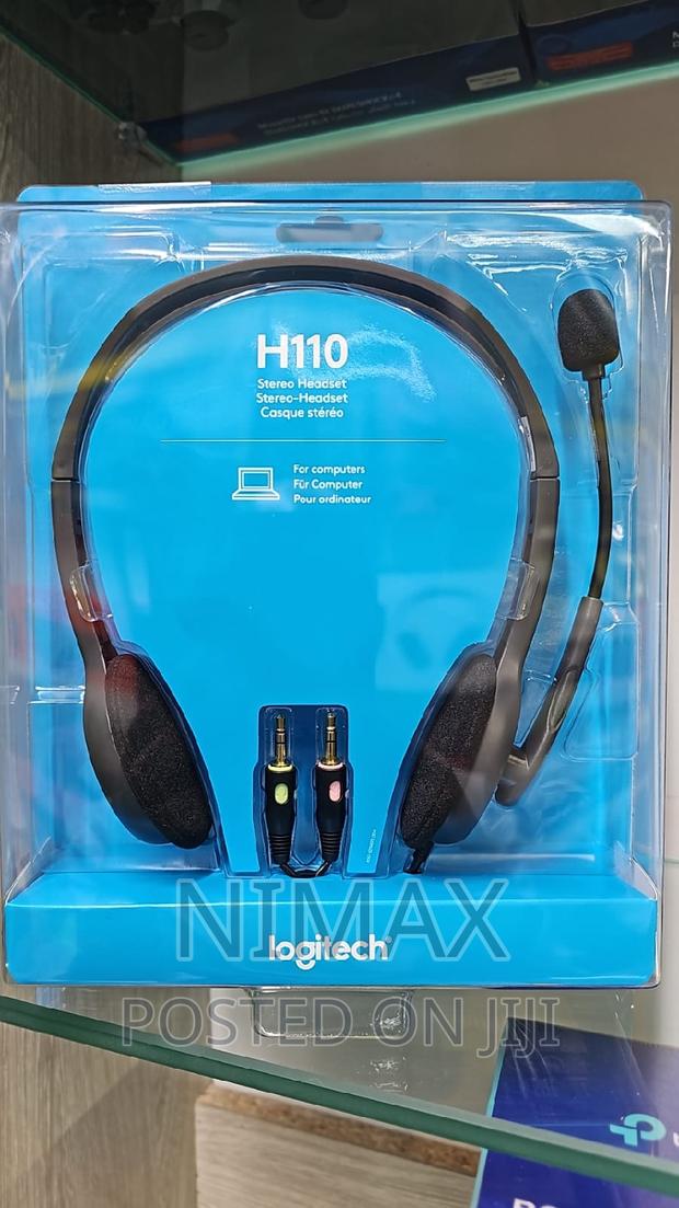 Logitech H110 Wired Headphones - main view