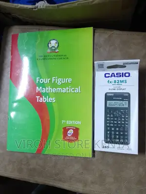 Four Figure Mathematical Table 7th Edition + Calculator