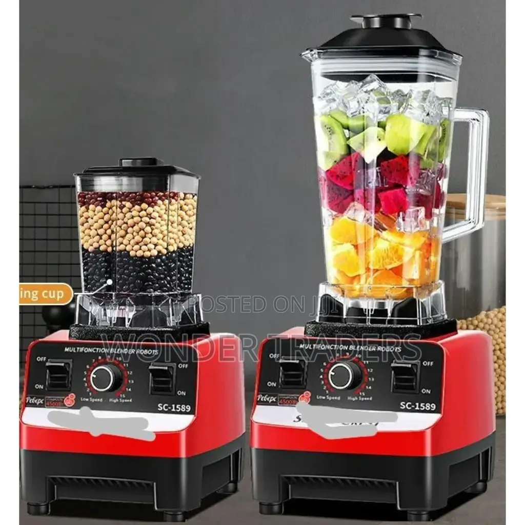 Silver Crest 2 in 1 Blender 4500watts 2jug,