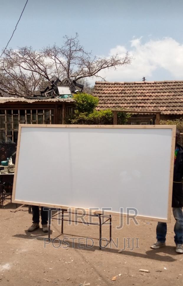 Nice Wooden Framed Whiteboards 8x4ft - main view