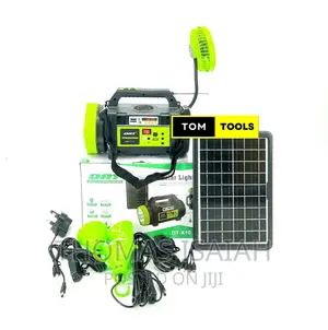 DAT DTX10 Solar Home Lighting System XL Spotlight With FAN A