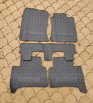 Rubber Floor Mats Prado 7 Seater