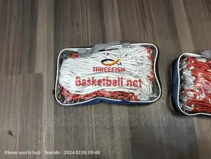 White Basketball Net