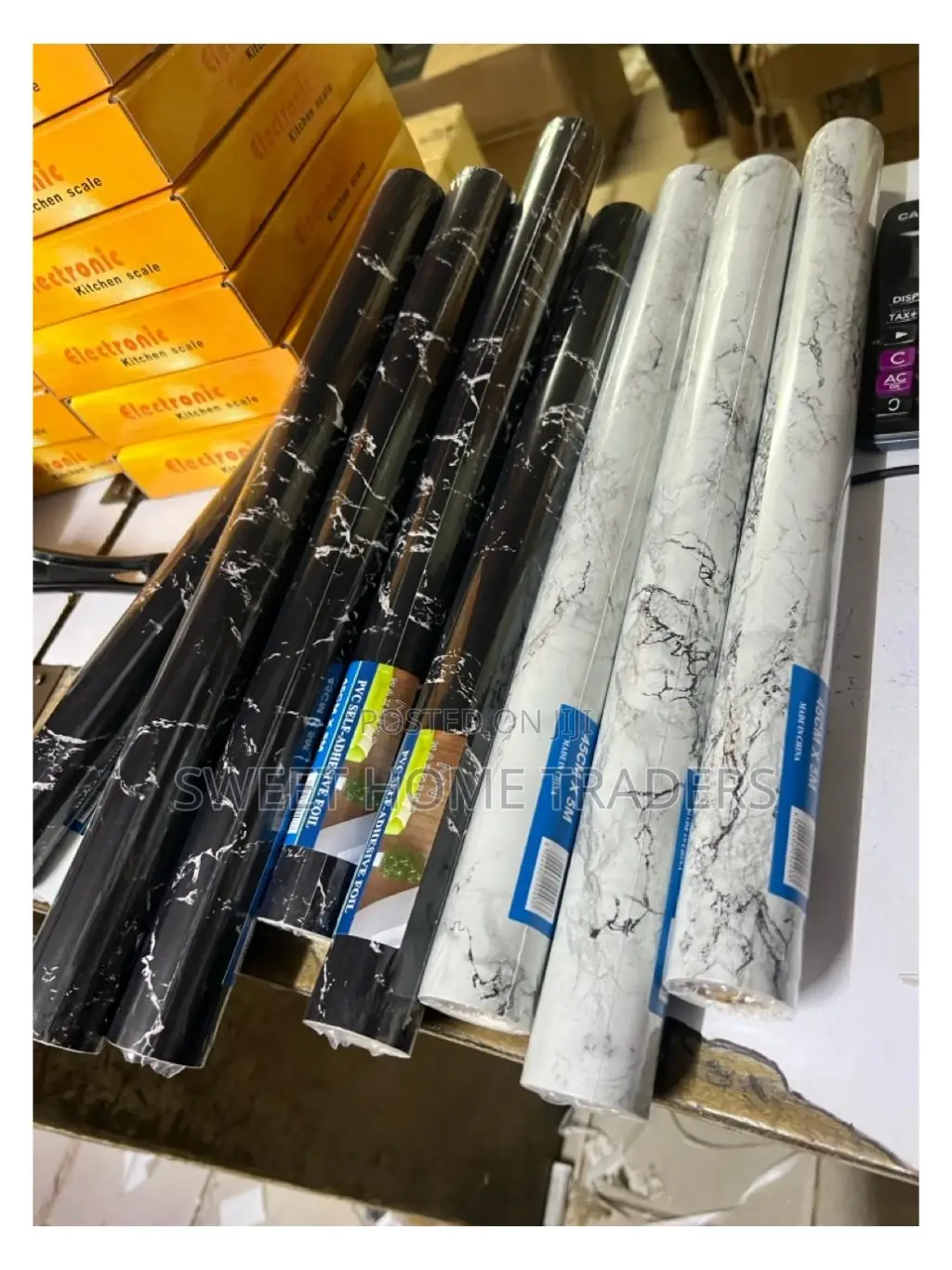 PVC Self Adhesive Foil 45 Cm by 5 MTRS Available