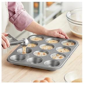 12-Hole Non-Stick Muffin / Cupcake ,Baking Oven Tray - thumbnail 2