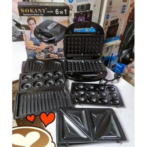 6 in 1 Sandwich Maker Sokany - main view