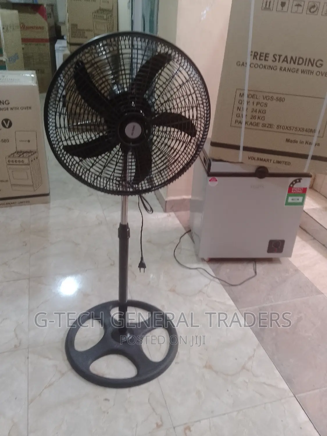 Fan! Standing Fan 18inch Steel Blade Stand Fan