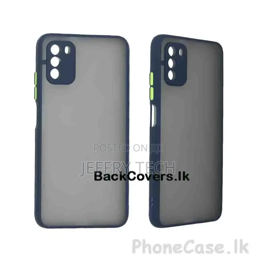 Poco M3 / M 3 Gingle Camera Protector Back Cover -Blue