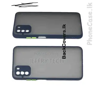 Poco M3 / M 3 Gingle Camera Protector Back Cover -Blue