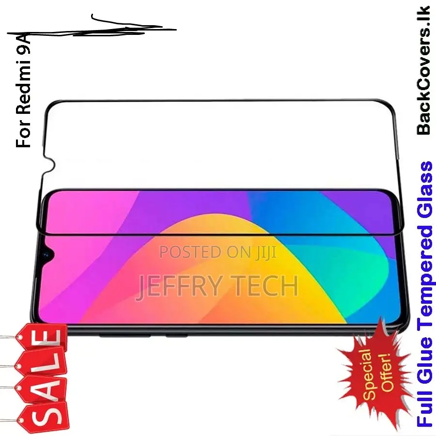 Redmi 9 a / 9 C Tempered Glass / Screen Protector