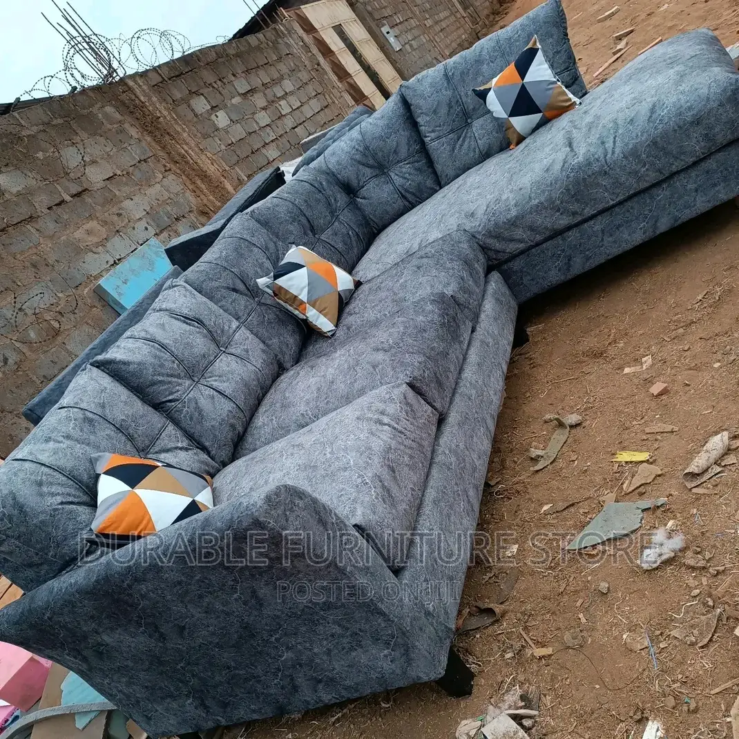 6 Seater Sofa Grey