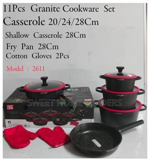 11 PCS Ucc Granite Cookware Set - thumbnail 2