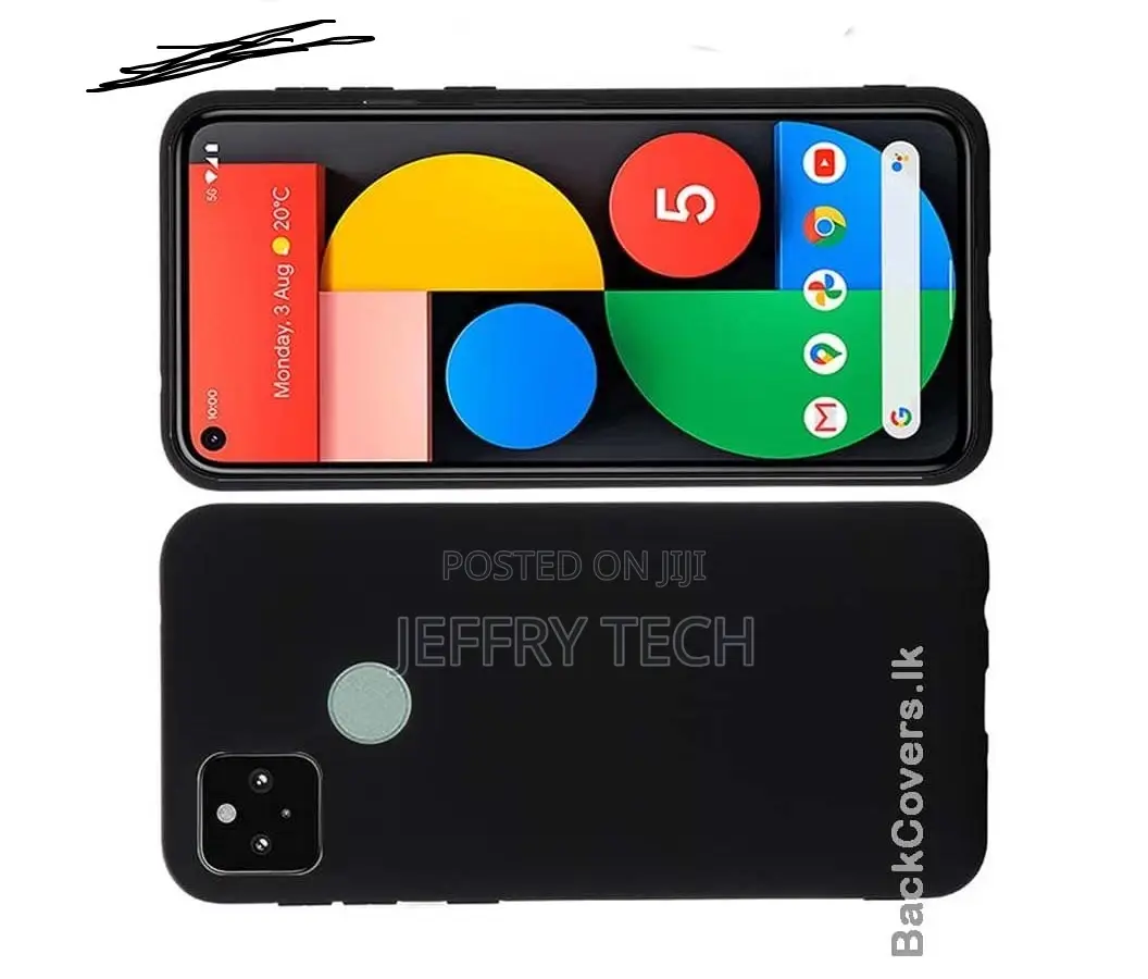 Google Pixel 4A Back Cover -Black