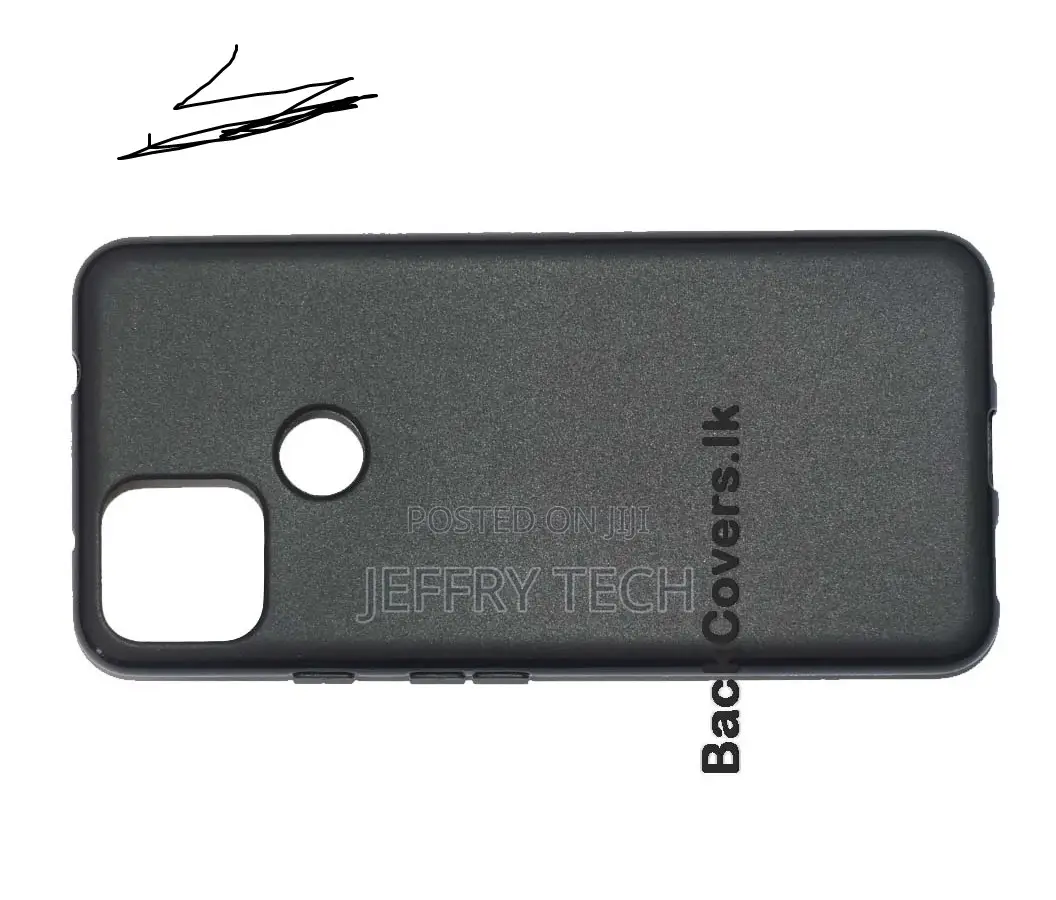 Google Pixel 5A Back Cover -Black