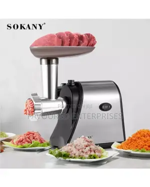 Sokany Multifunctional Electric Meat Mincer - 2500watts