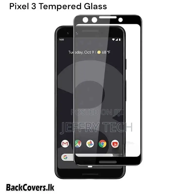 Google Pixel 3 5D Tempered Glass / Screen Protector