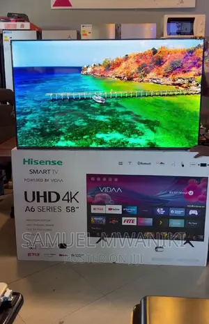 Hisense 58" Uhd Smart Tv Netflix Hulu Amazonprime Youtube