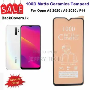 Oppo A5 2020 / F11 / F 11 / A9 2020 Matte Ceramics Tempered