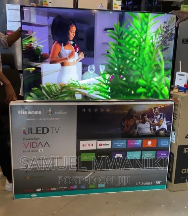 Hisense 55'' U7h Quantum Uled Frameless Smart Tv New Model - thumbnail 5