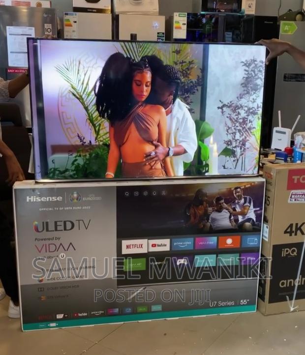 Hisense 55'' U7h Quantum Uled Frameless Smart Tv New Model - thumbnail 6
