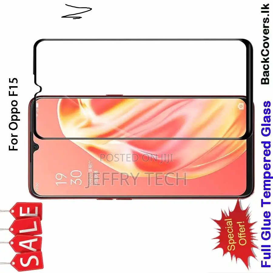 Oppo F17 / F15 / A73 Tempered Glass / Screen Protector