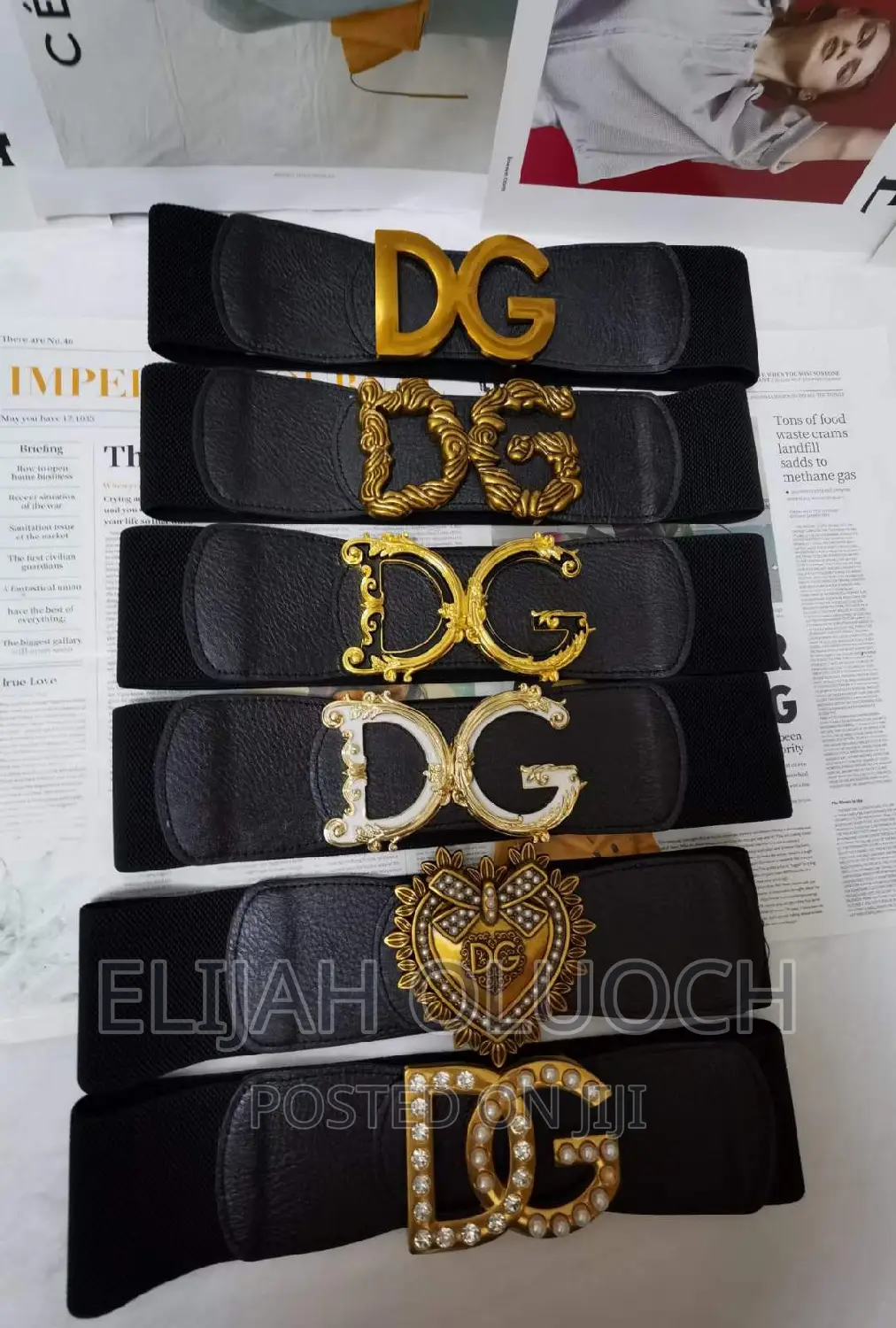 Classic Ladies Waist Belts