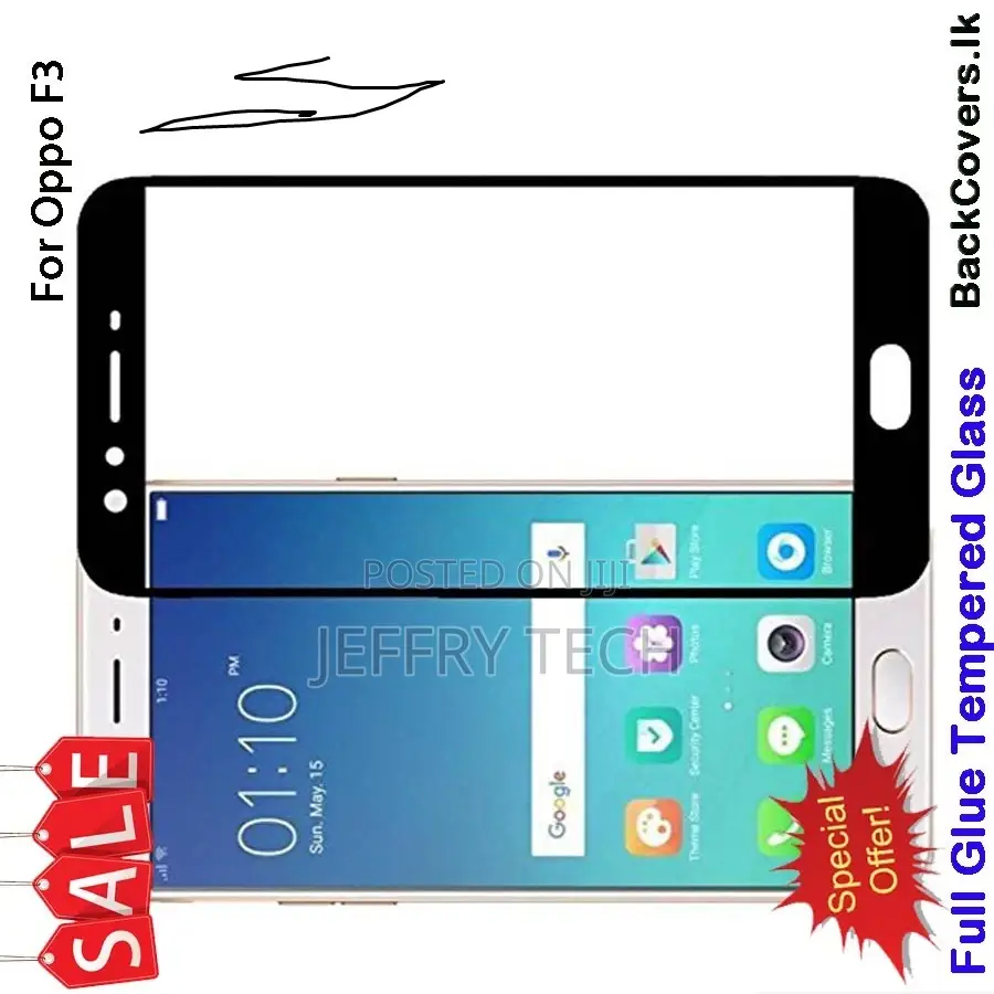 Oppo F3 / A77 Tempered Glass / Screen Protector