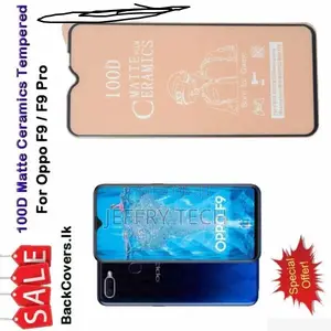 Oppo F 9 / F 9 Pro / F9 / F9 Pro Matte Ceramics Tempered Gla