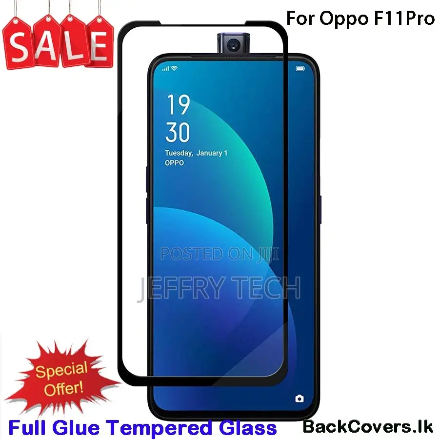 Oppo F11 Pro Tempered Glass / Screen Protector