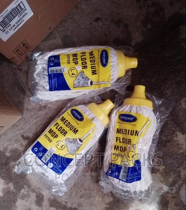 12pcs.Teepee Medium Mop With Handle - main view