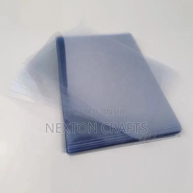 A4 Size Hard PVC Binding Cover Plastic Sheet - thumbnail 2