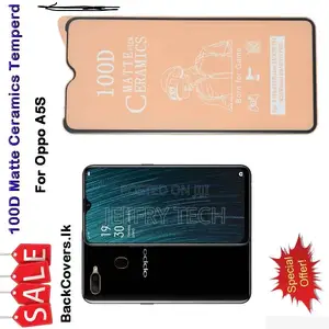 Oppo A5S / a 5 S / A5 S Matte Ceramics Tempered Glass / Scre