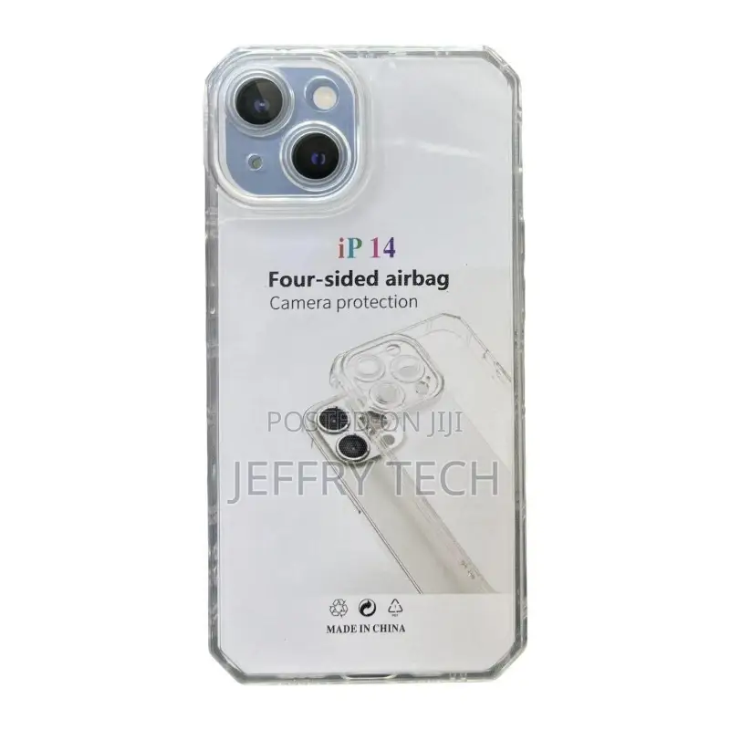 iPhone 14 High Quality Transparent Back Cover / Phone Case /