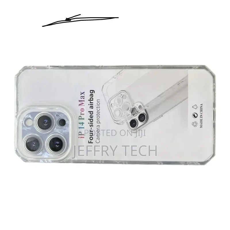 iPhone 14 Pro Max High Quality Transparent Back Cover / Phon