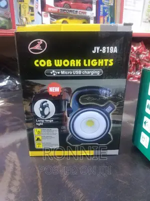 Cob Works Light Solar Rechargeable Lamp