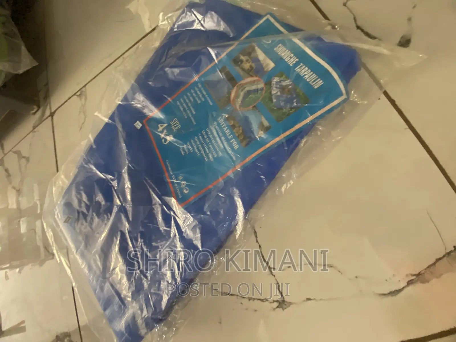 Canvas Tarpaulin 4by5 Meter