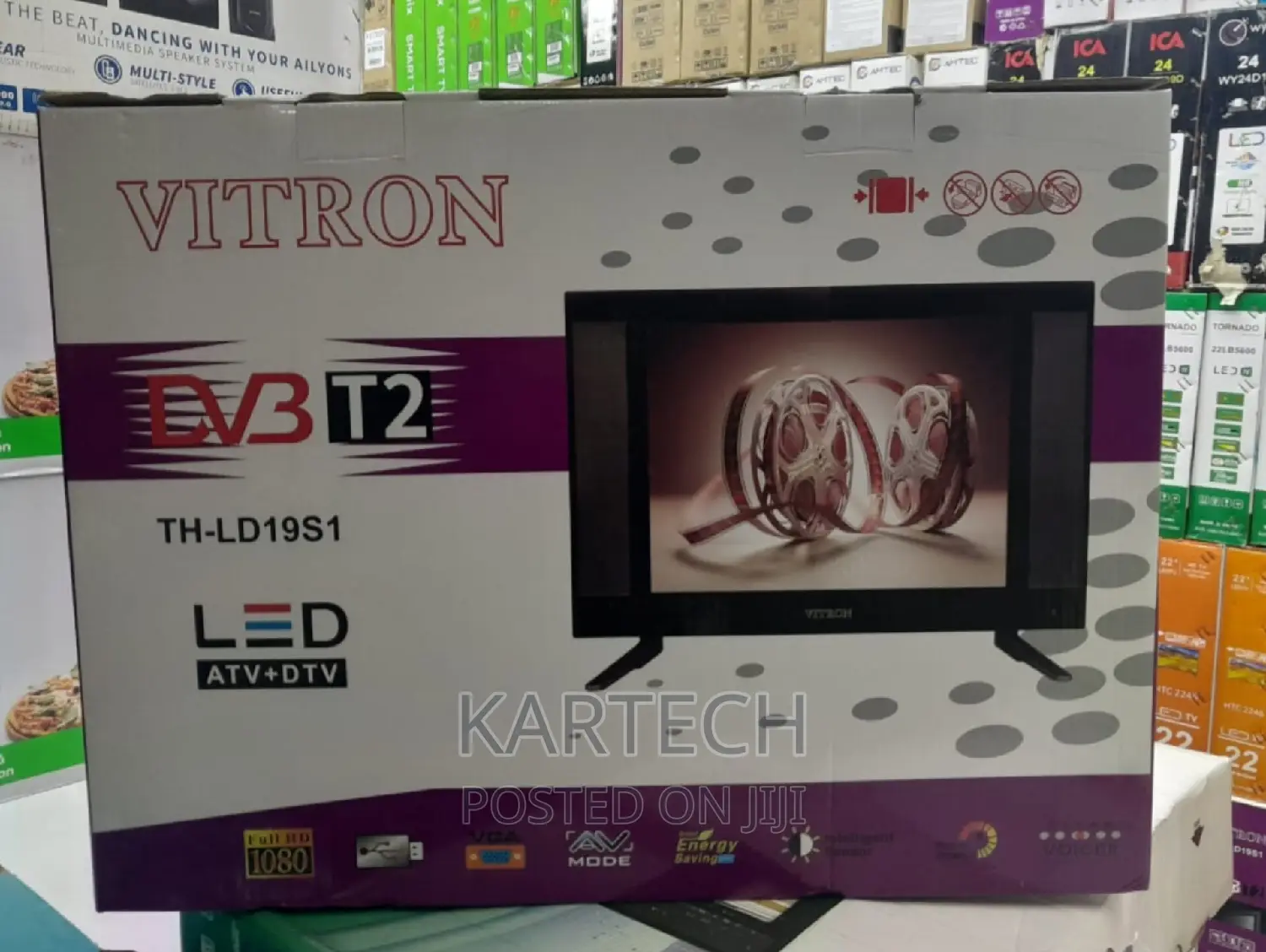 Vitron 19” Hd Digital Led Tv