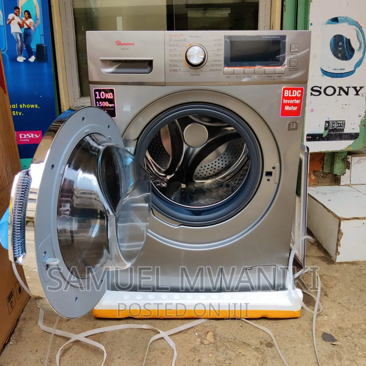 Ramtons Front Load Fully Automatic 10kg Washer 7kg Dryer