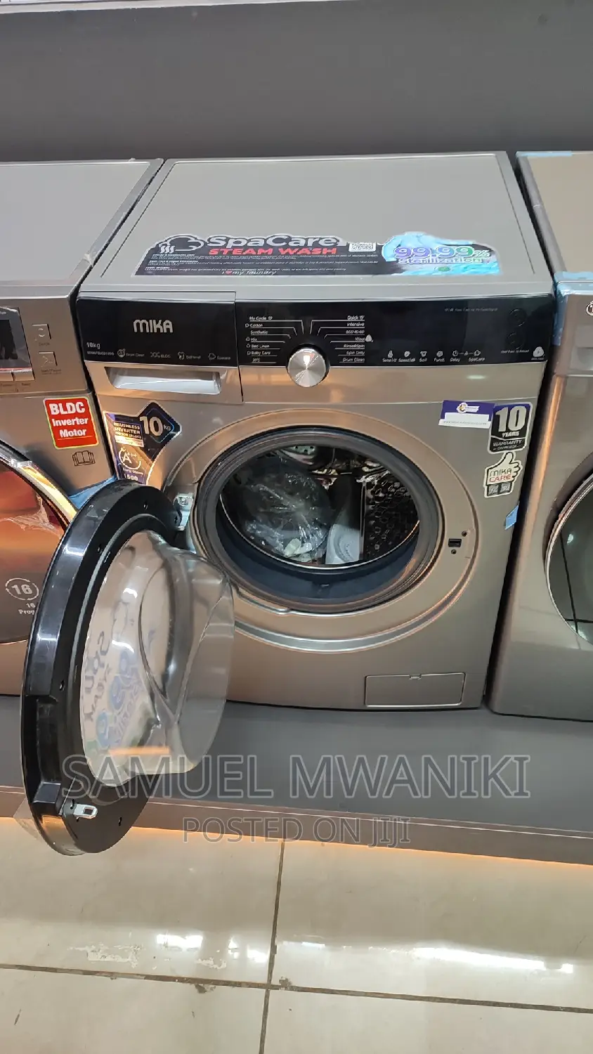 Mika 10kg Front Load Washing Machine Fully Automatic
