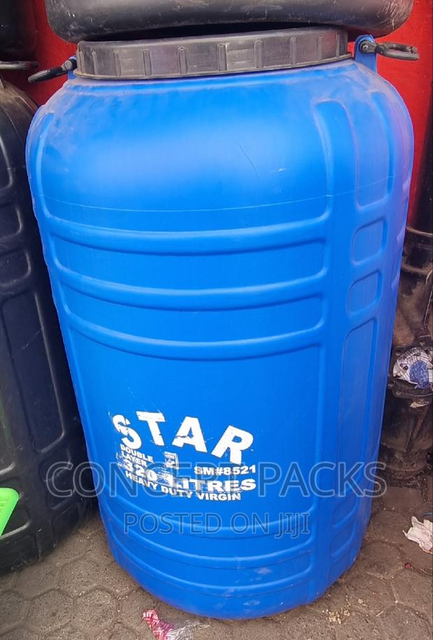320 Litres Blue Water Tank. - main view
