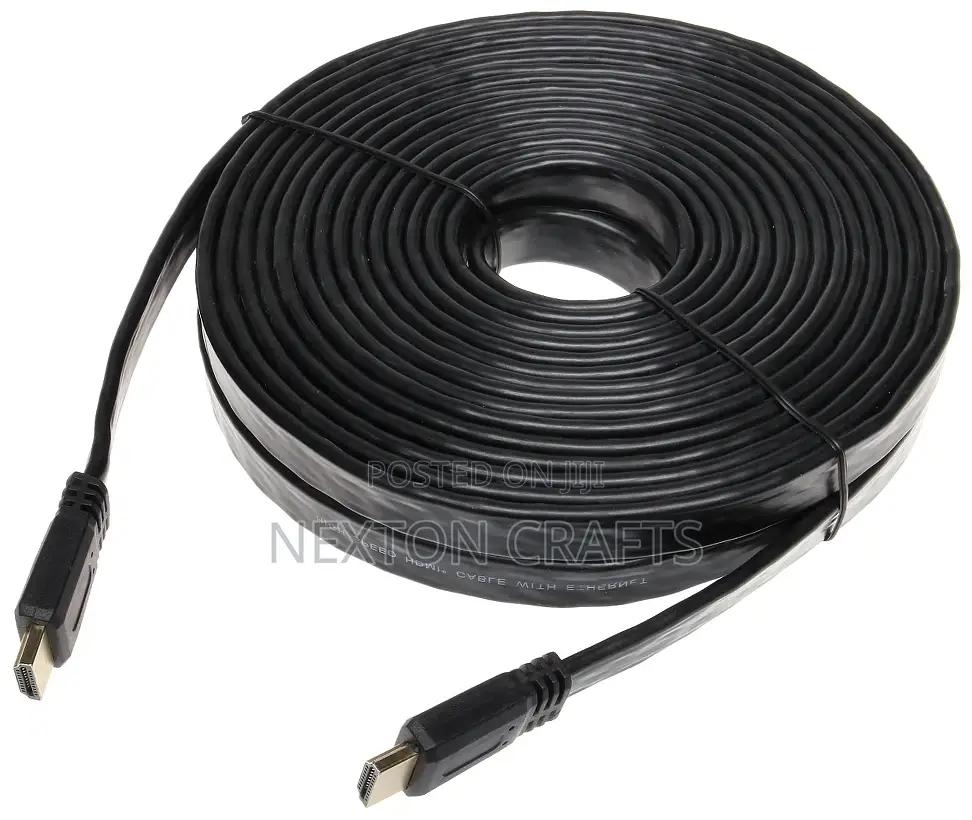 Flat HDMI Cable - 5M - Black