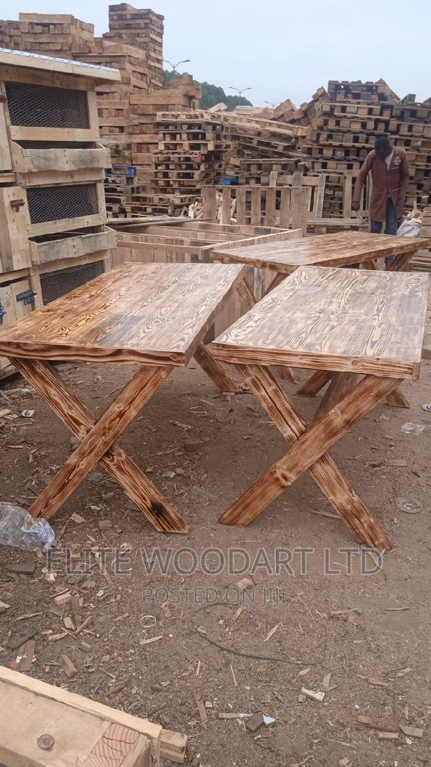 Rustic Bar/Restaurant and Hotel Table - main view