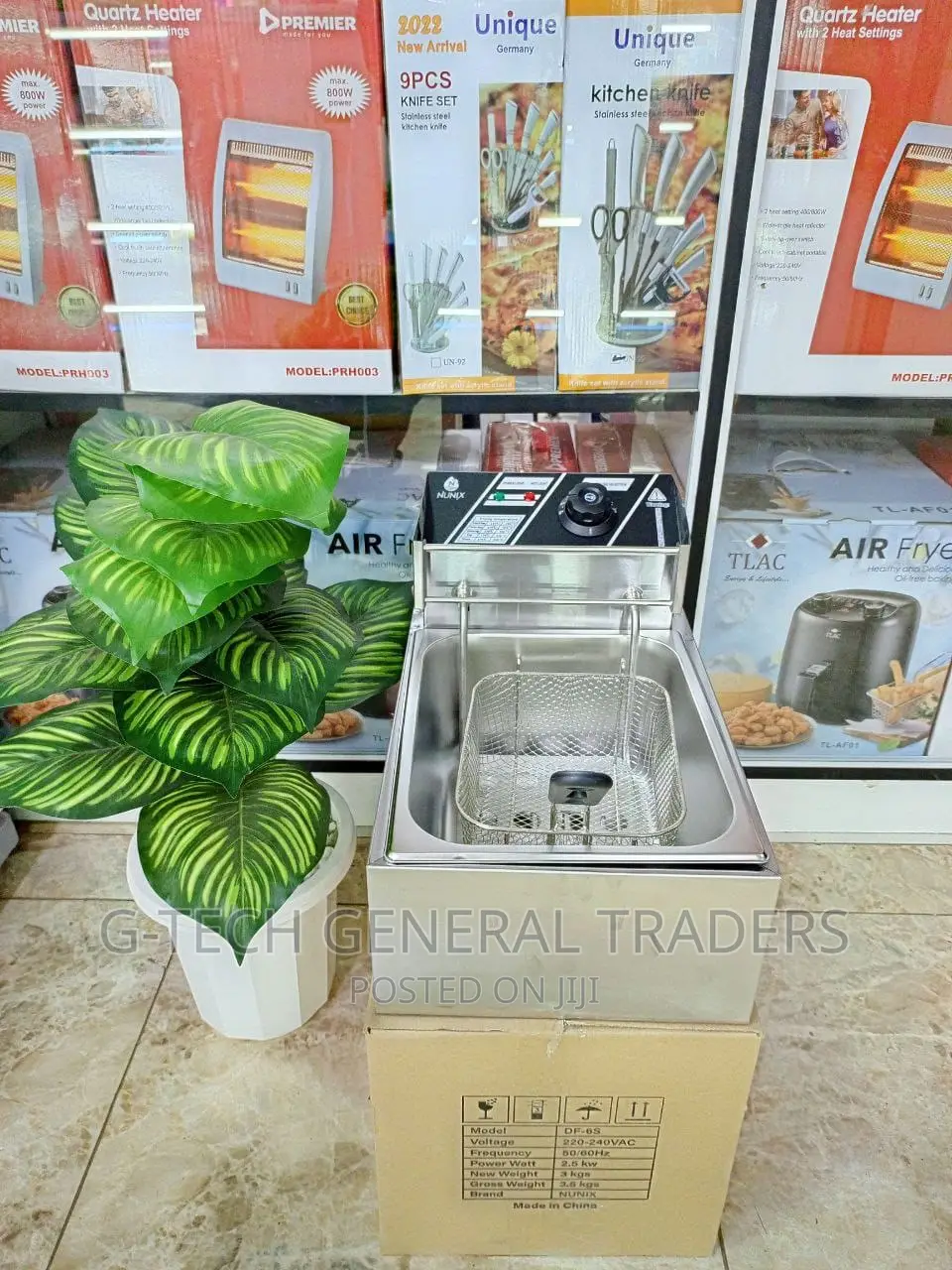 Deep Fryer! Nunix Single Deep Fryer 6l