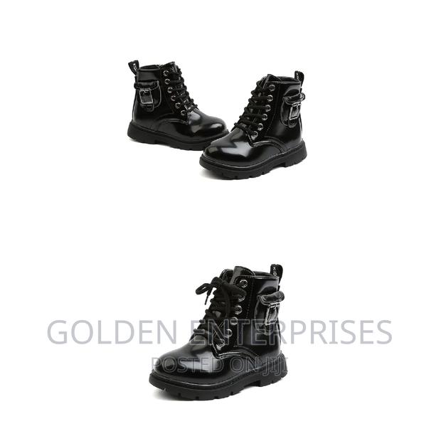 Kid's Wetlook Stylish Boots 21-30