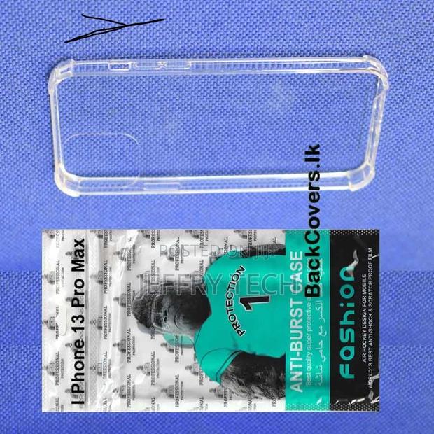 iPhone 13 Pro Max ANTI-BURST Case / High Quality Transparent - thumbnail 2
