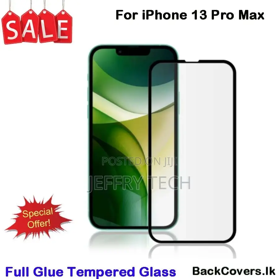 iPhone 13 Pro Max Tempered Glass / Screen Protector
