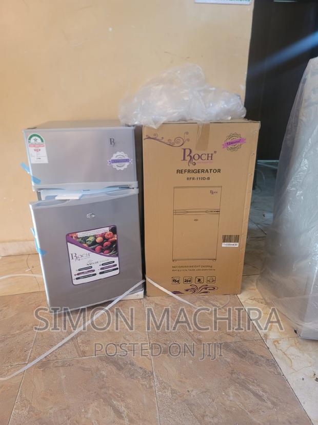 Roch RFR-110D-B Double Door Fridge Mini-Fridge