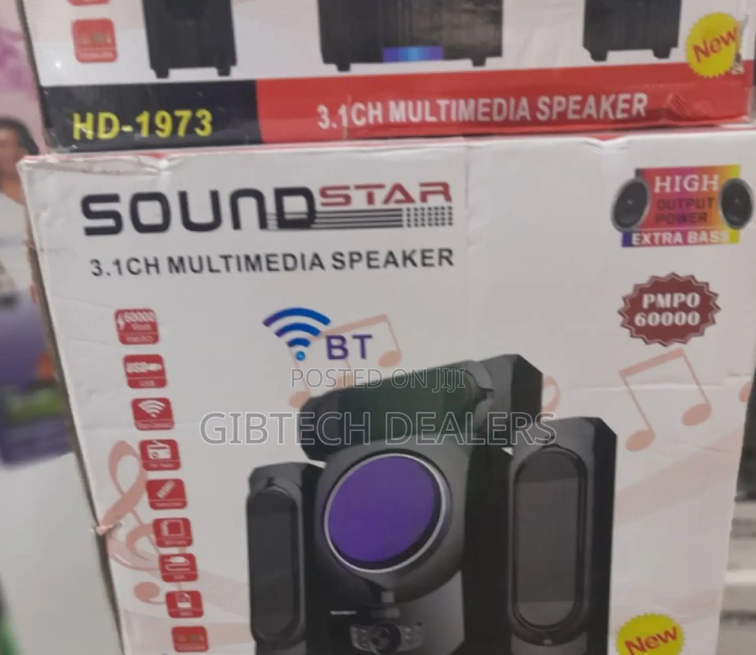 Best Quality Sound Star Hd 1973 Woofer 3.1ch Speaker